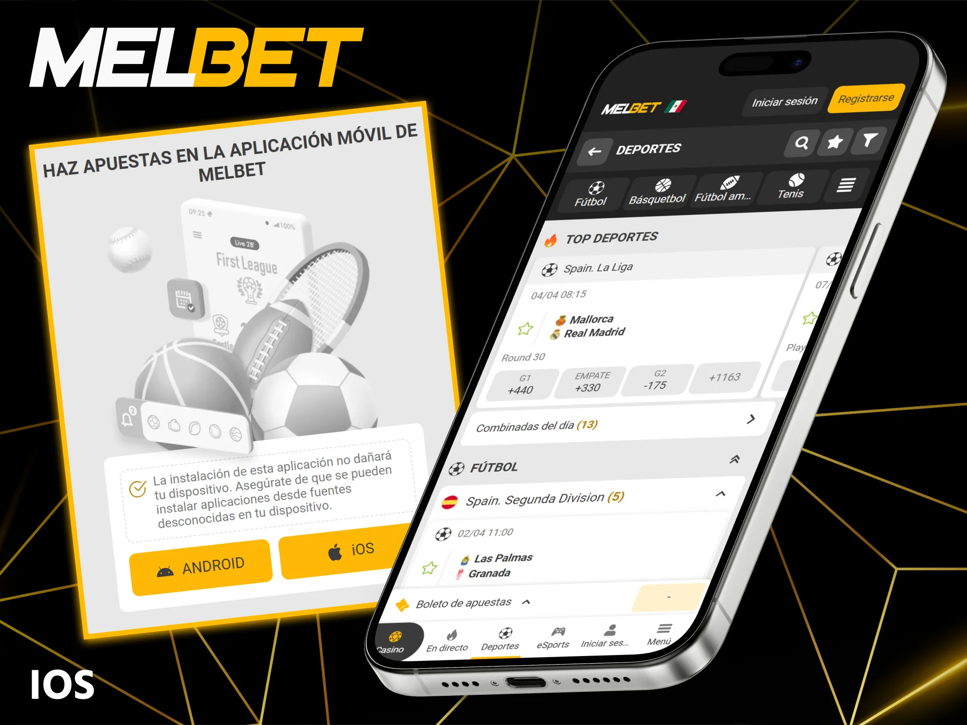 Descarga la aplicación oficial de Melbet para iOS y accede a los mejores eventos deportivos.